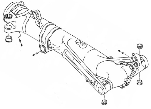 drawing of undercarriage