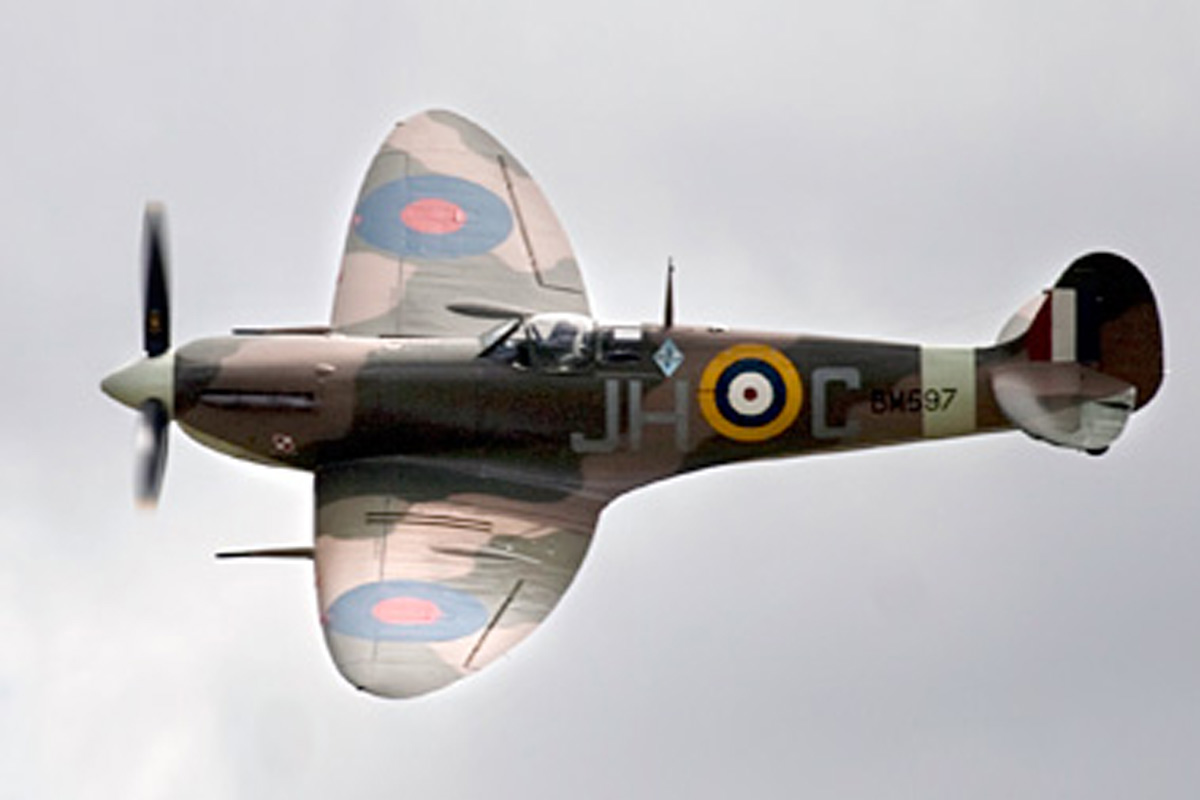 Vintage Spitfire Aircraft